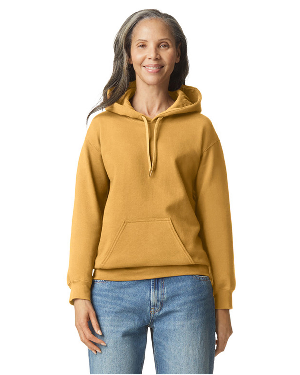 Gildan SF500 Adult Softstyle Fleece Pullover Hooded Sweatshirt 