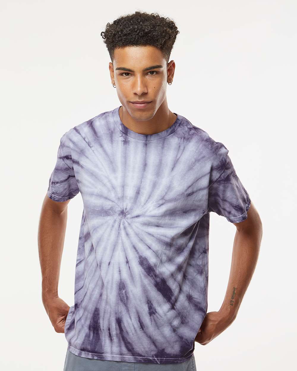 Purple Cyclone Tie-Dye T-Shirt