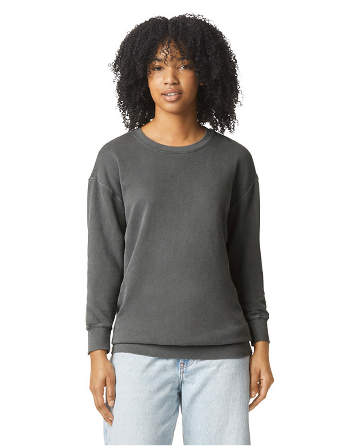 Comfort Colors 1466CC Unisex Lighweight Cotton Crewneck Sweatshirt 