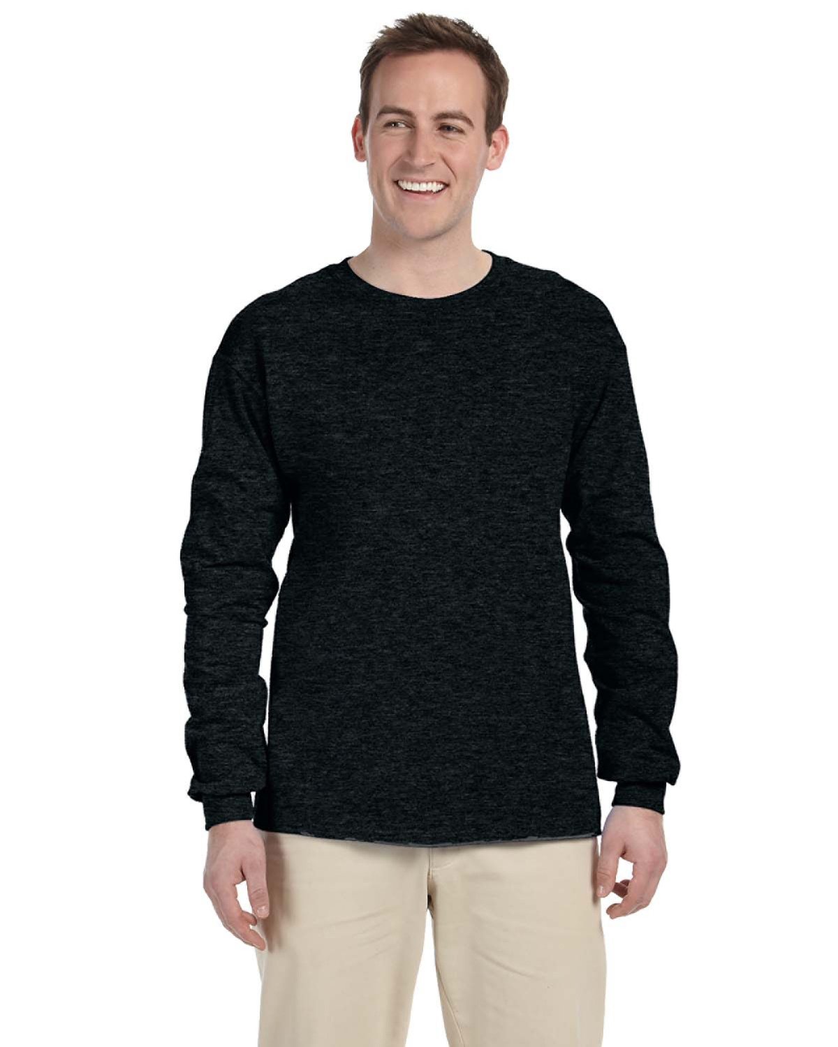 Fruit of the outlet loom long sleeve crew