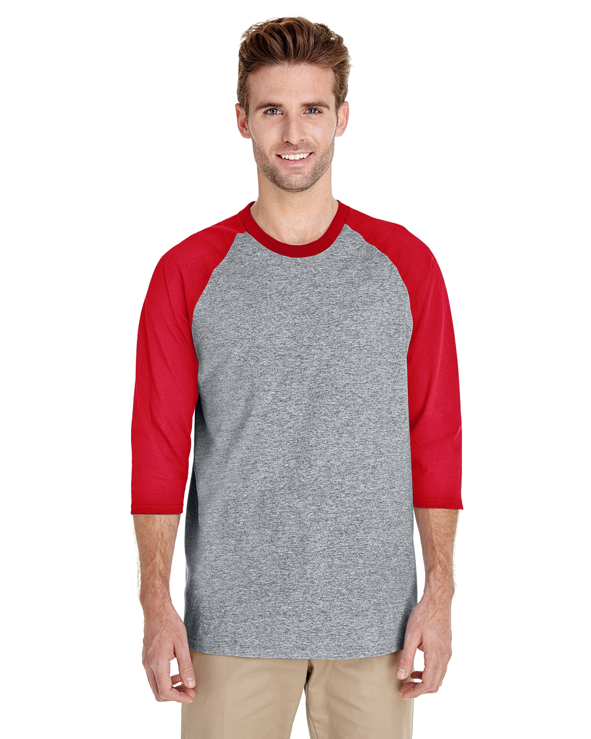 Gildan G570 | Heavy Cotton ™ 3/4-Sleeve Raglan T-Shirt Gildan G570 | Heavy Cotton ™ 3/4-Sleeve Raglan T-Shirt