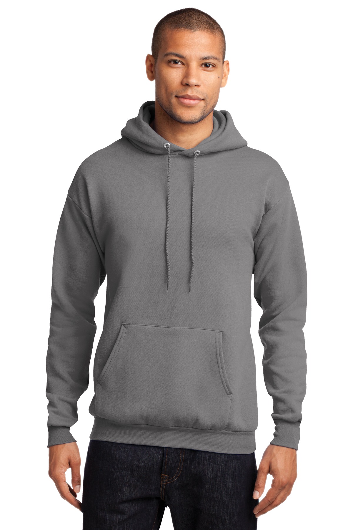 Port & Company PC78H, Core Fleece Pullover Hooded Sweatshirt