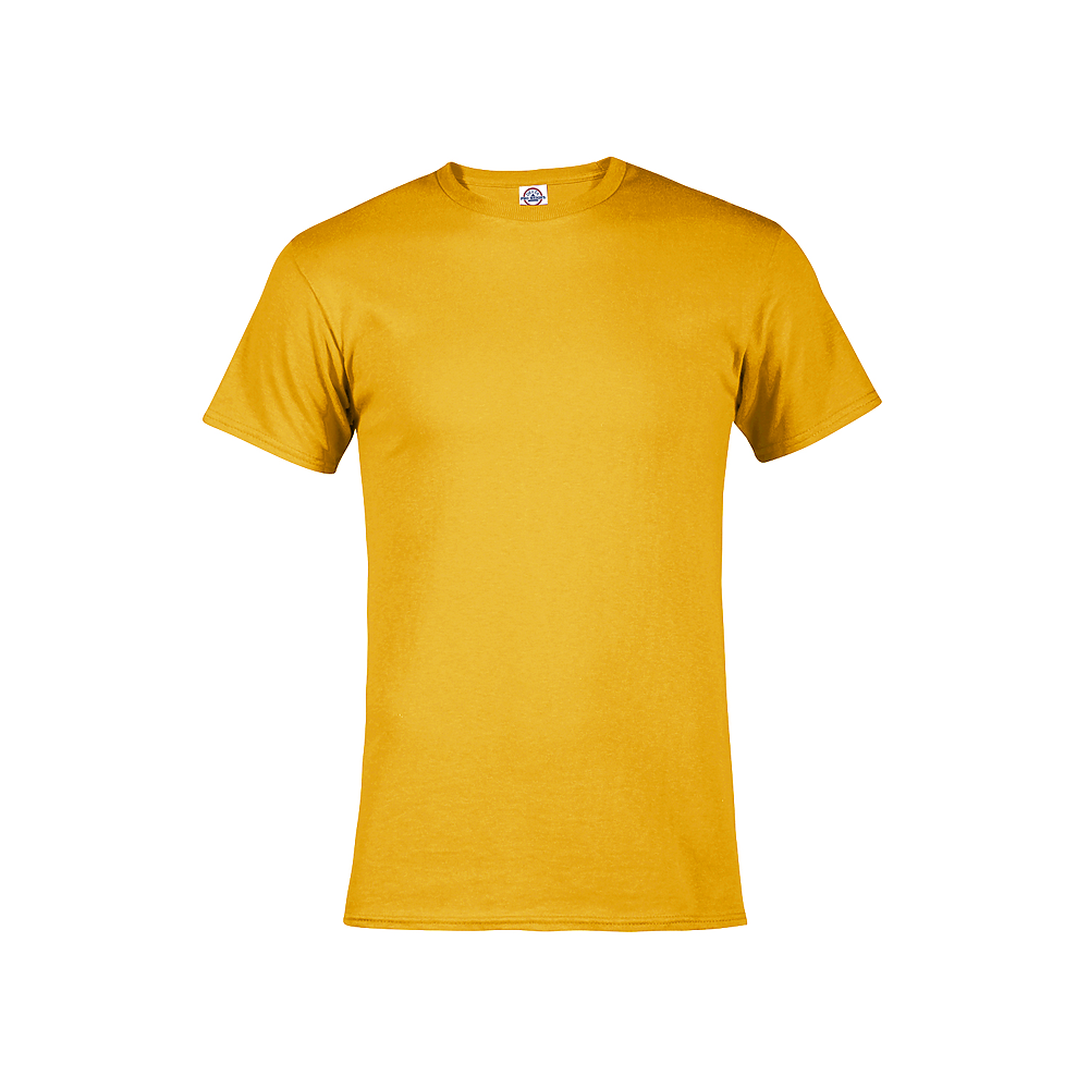 Delta 11730 Delta Pro Weight Adult 5.2 oz. Short Sleeve Tee - Gold - M