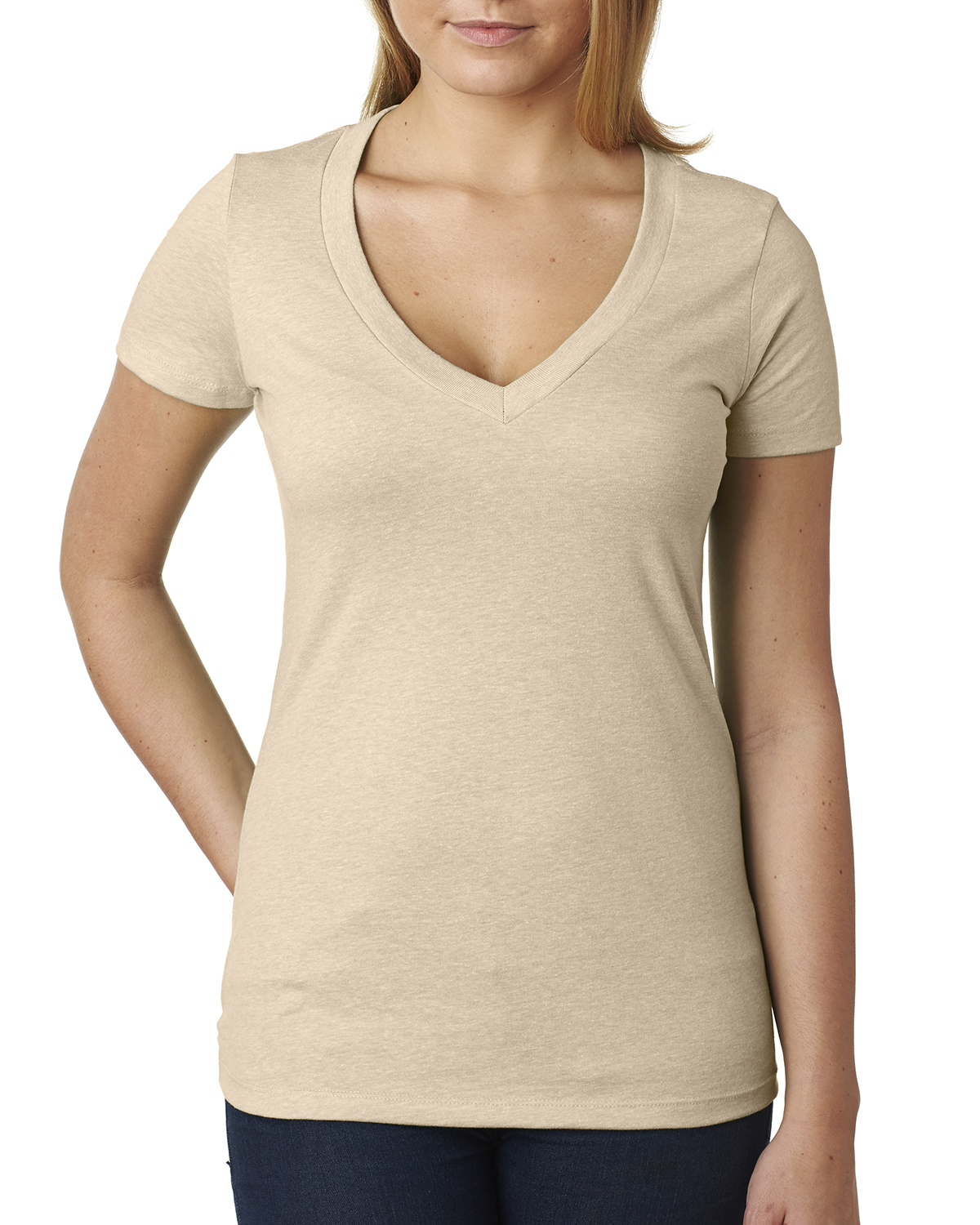 Titletown BACK 2 Back V-Neck Women's-Cut Tee