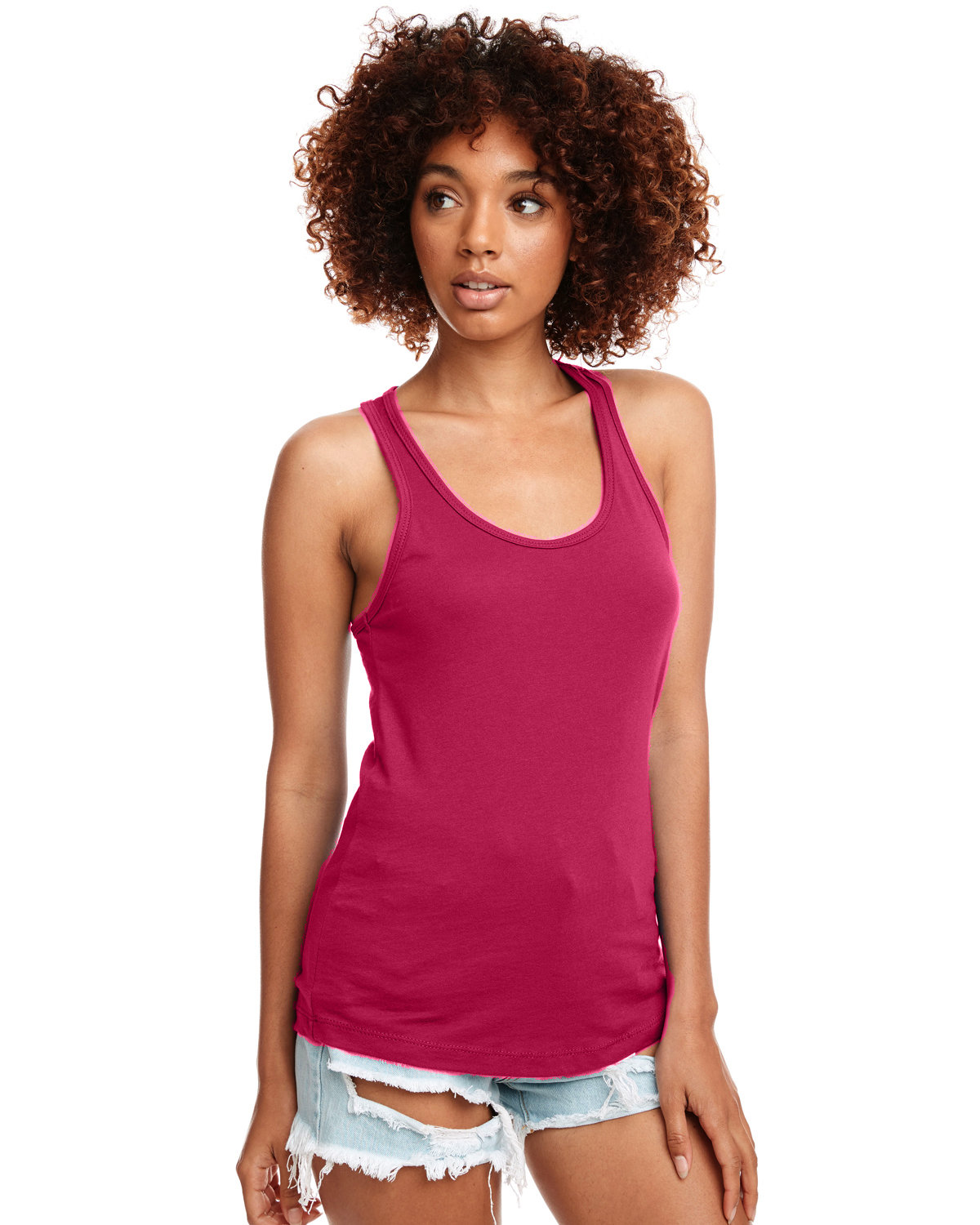 1533 Next Level The Ideal Racerback Tank Small Royal-Army at