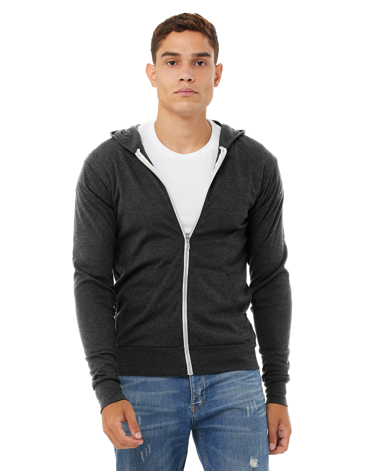 Lightweight discount zip hoodie