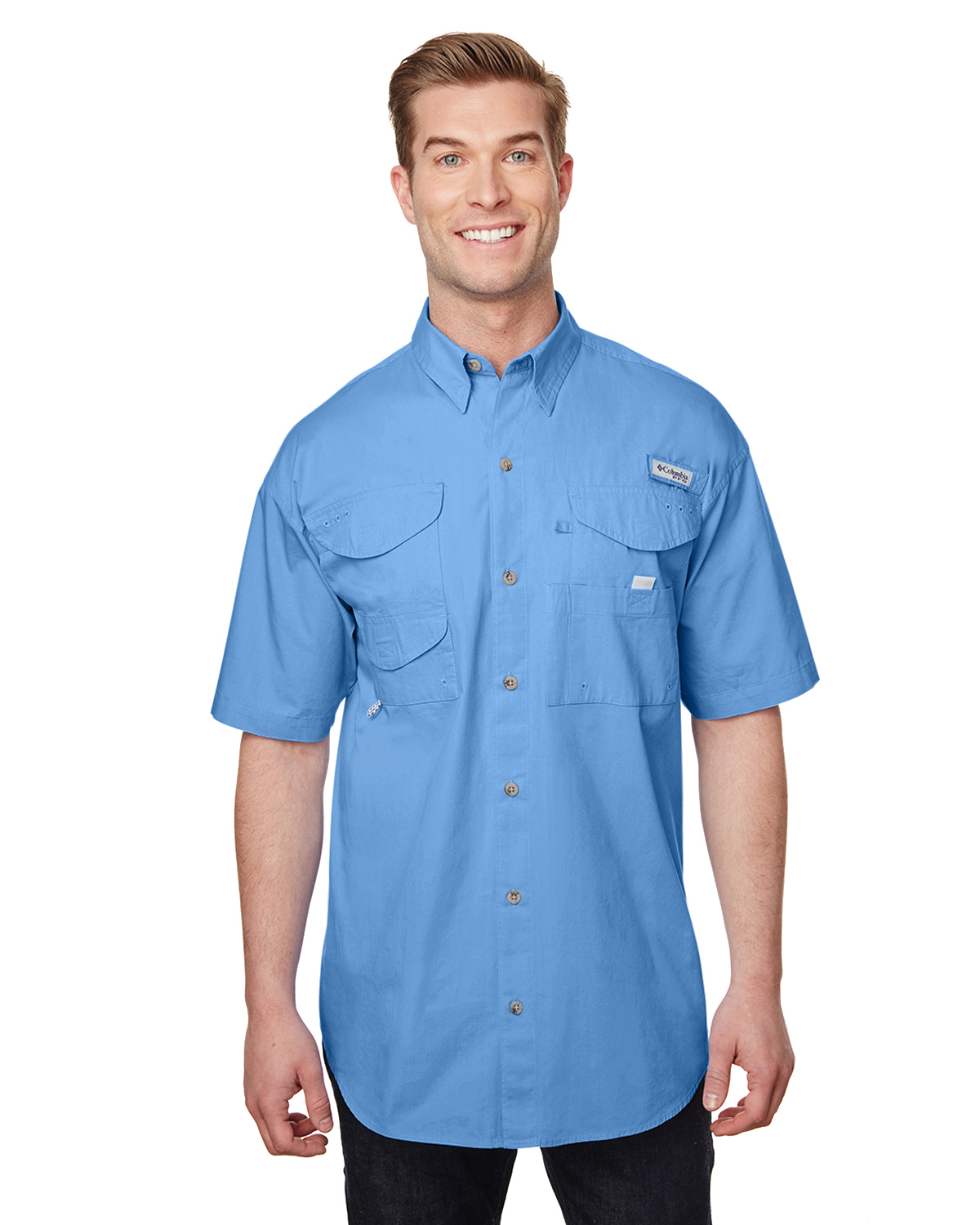 Columbia Mens 7130 Size S, M, L, XL-2XL 3XL Short Sleeve BONEHEAD Fishing  Shirts