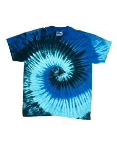 Colortone Santa Barbara Tie Dye T Shirt L