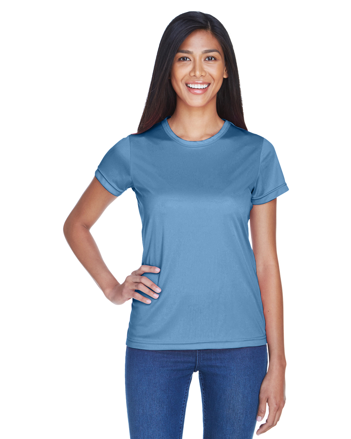 トップス vaultroom LOGO TEE / BLUE L 5575-ultraclub-8420l-ladies-