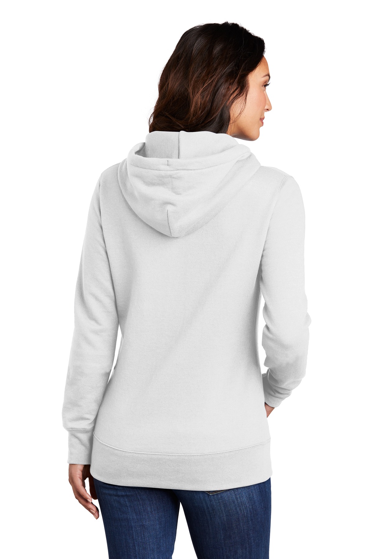 Port & Company LPC78H | Ladies Core Fleece Pullover Hooded Sweatshirt ...