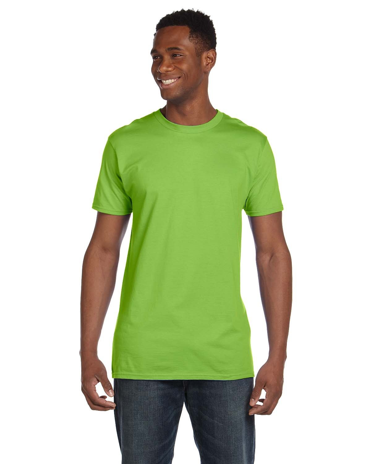 Hanes green t shirt best sale