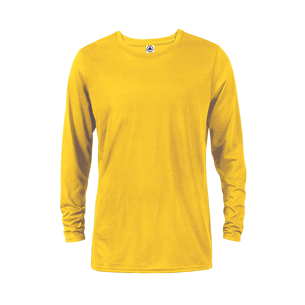 Delta 616535 | Delta Dri 30/1's Adult Performance Long Sleeve Tee