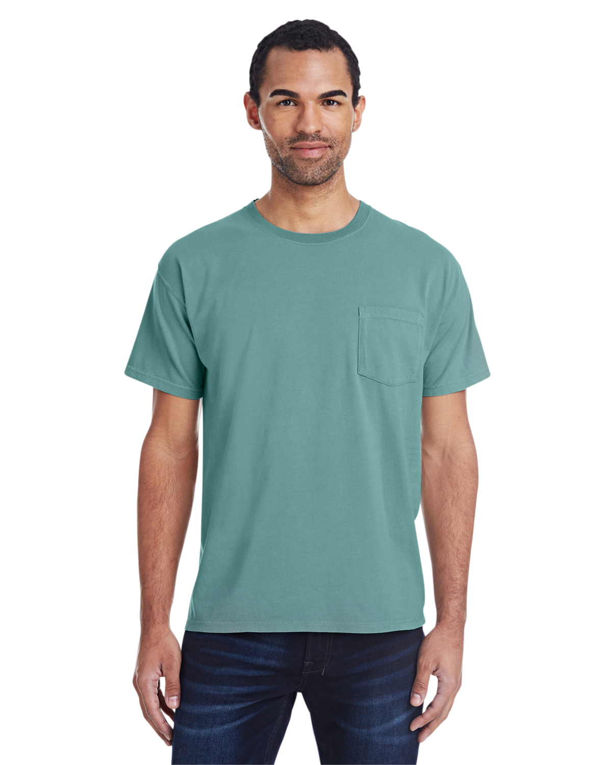 Hanes grey shop pocket t shirts