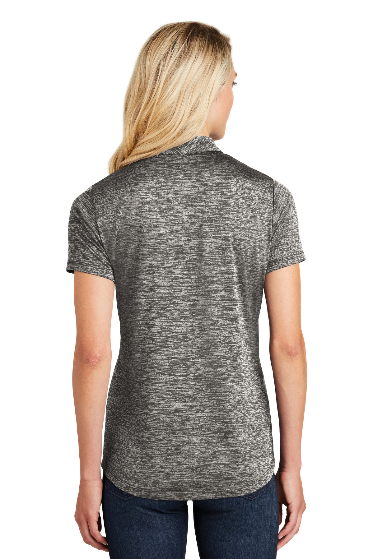 Sport-Tek LST590 | Ladies PosiCharge ® Electric Heather Polo | ShirtSpace