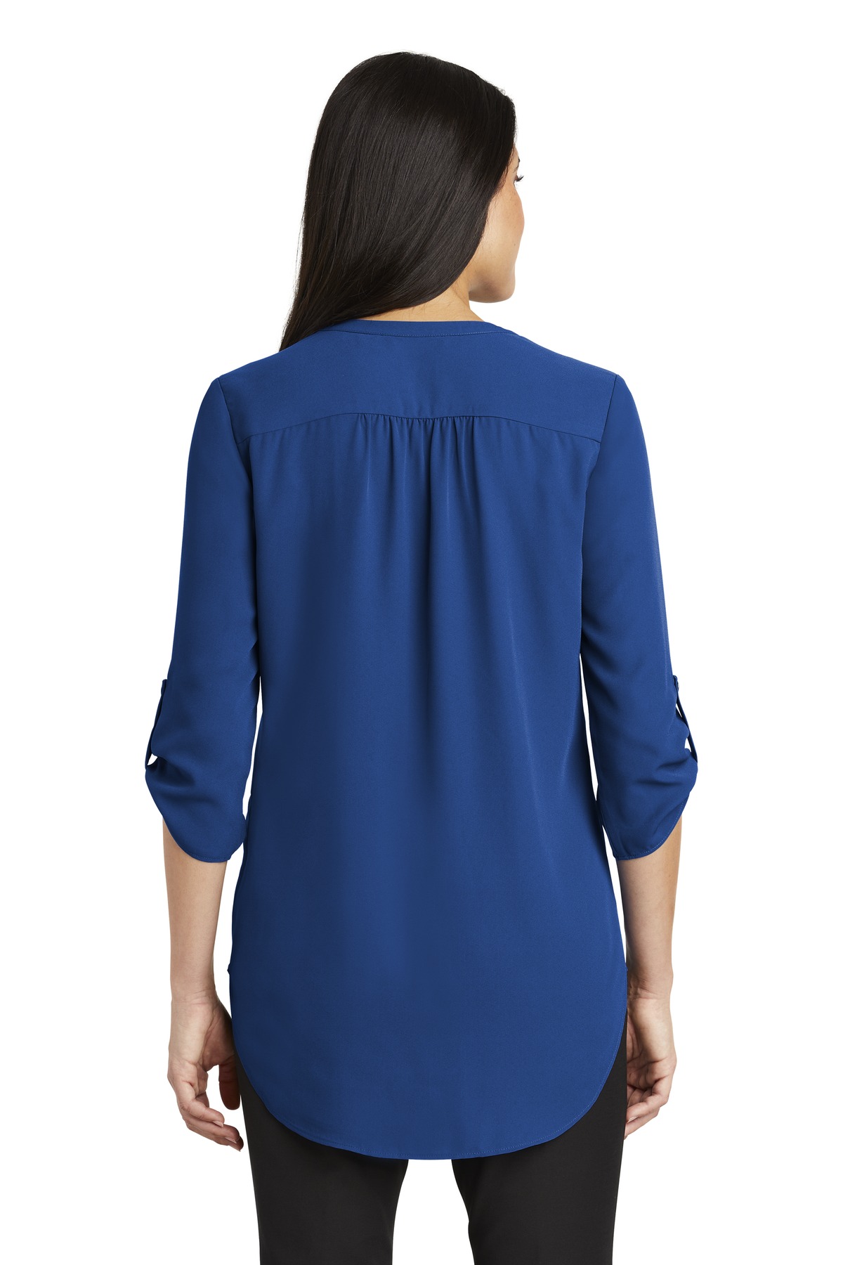 Catherines Women's Plus Size Petite Easy Fit 3/4-Sleeve V-Neck Tunic
