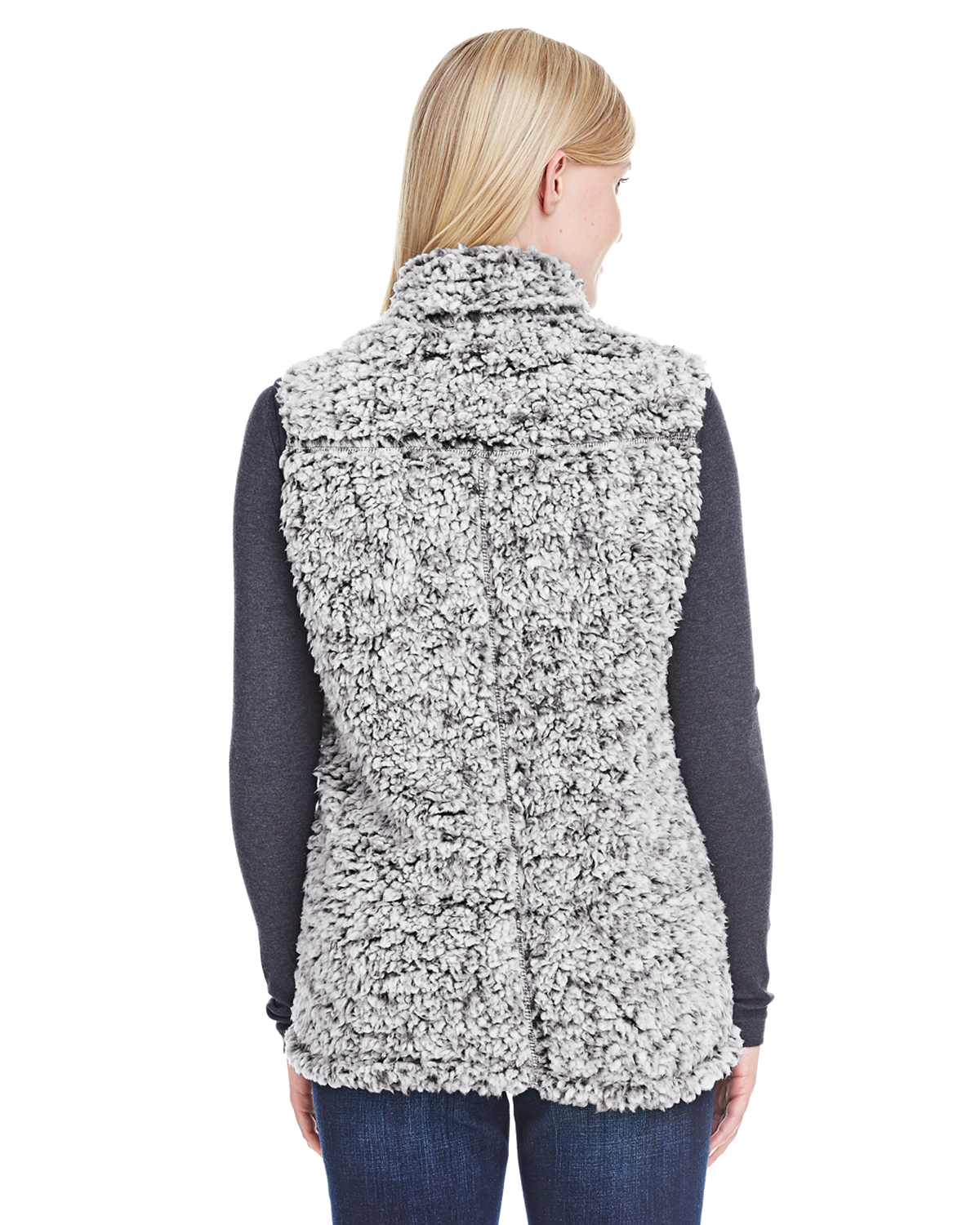 J America JA8456 | Ladies' Epic Sherpa Vest | ShirtSpace