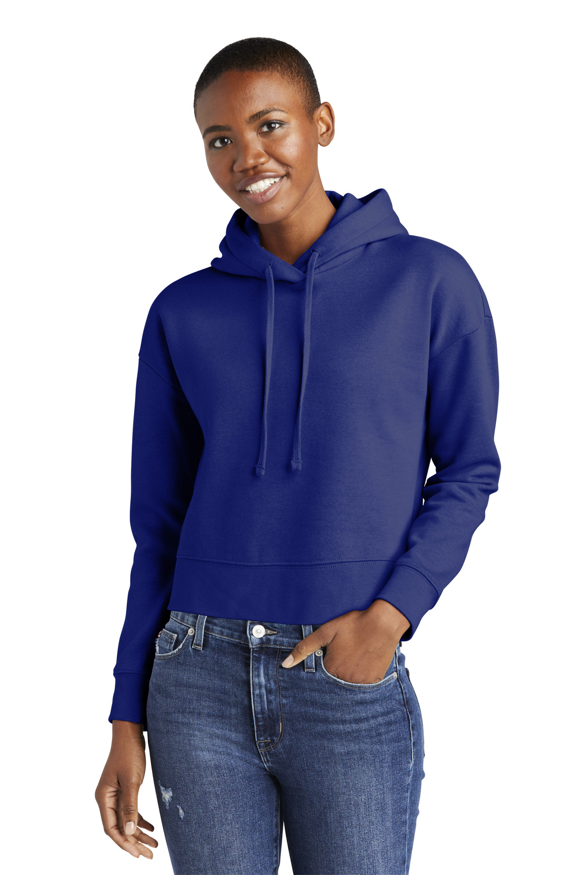 District DT6101, Women's V.I.T. ™ Fleece Hoodie