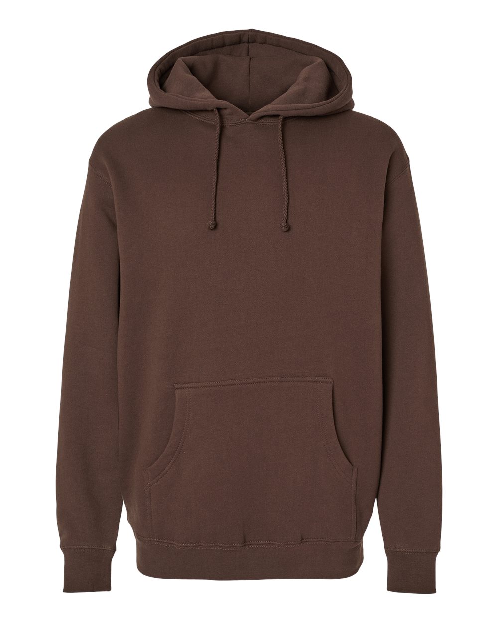 Independent Trading Co. IND4000 Heavyweight Hooded Sweatshirt–Brown (3XL)