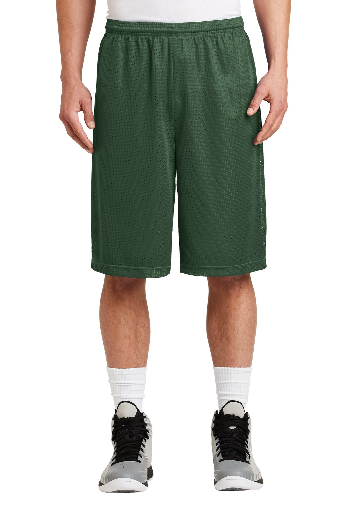 Sport Tek ST511 Extra Long PosiCharge Classic Mesh Short