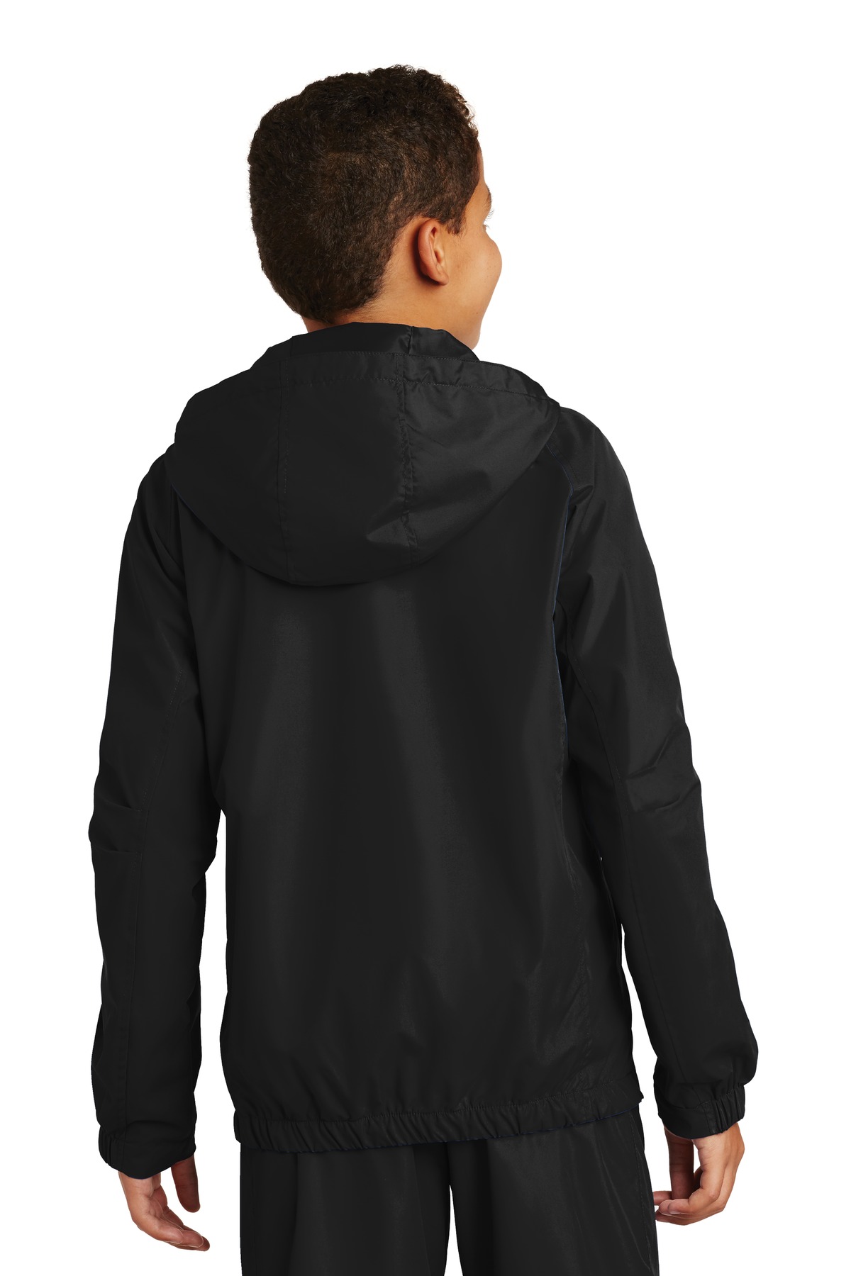 SportTek YST73 Youth Hooded Raglan Jacket ShirtSpace