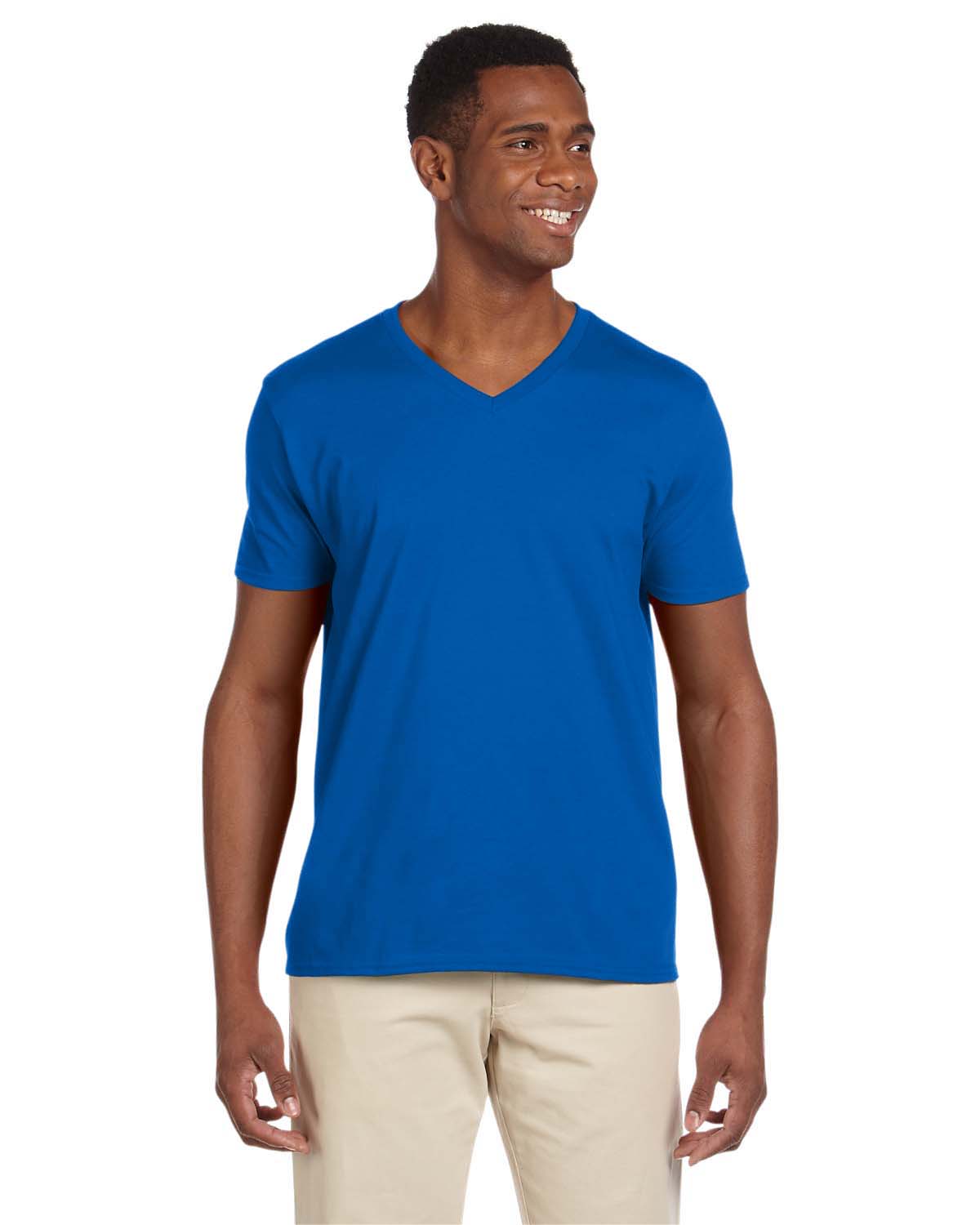 Gildan G64V | Softstyle ® V-Neck T-Shirt | ShirtSpace