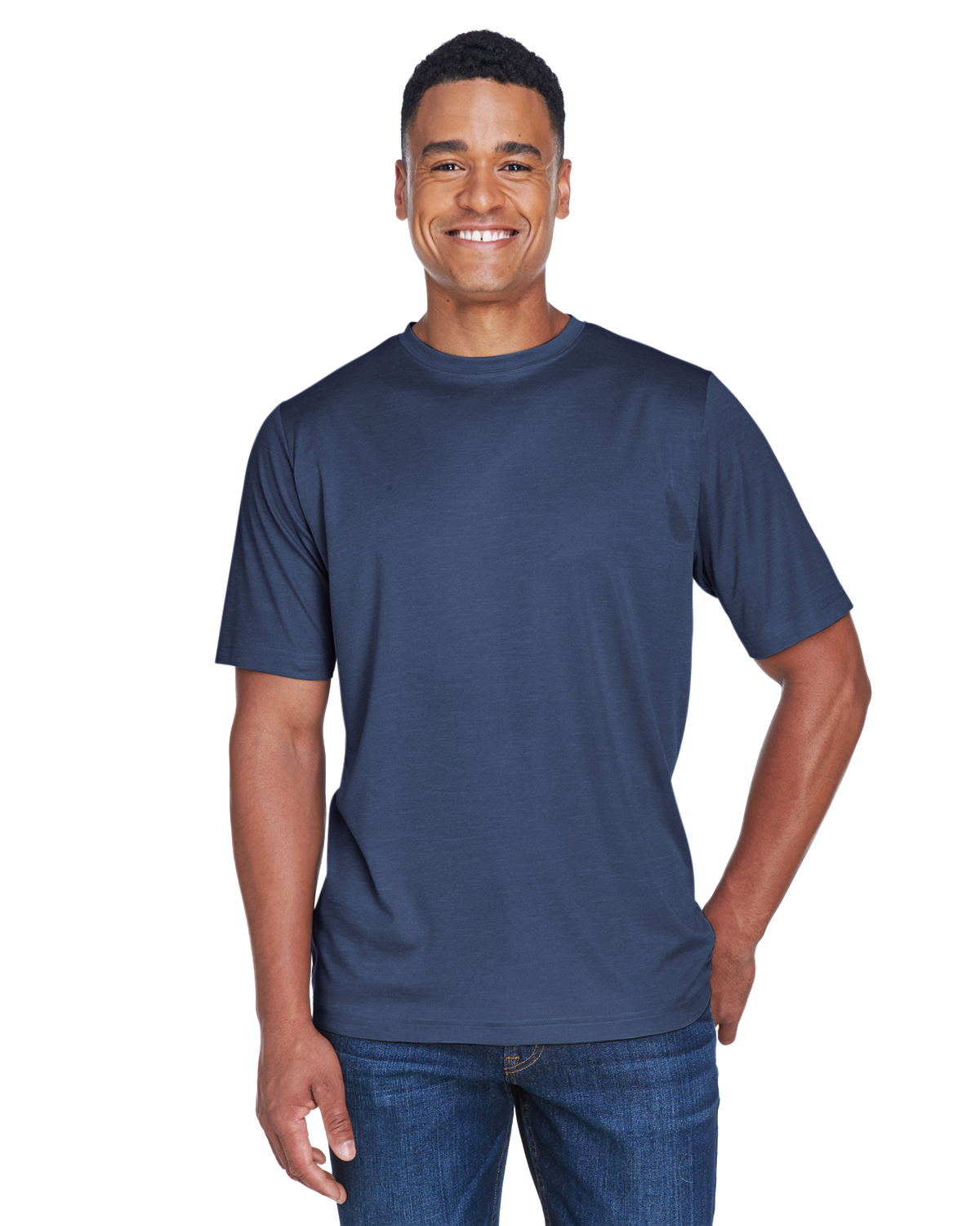 Team 365 Sonic Heather Performance T-Shirt