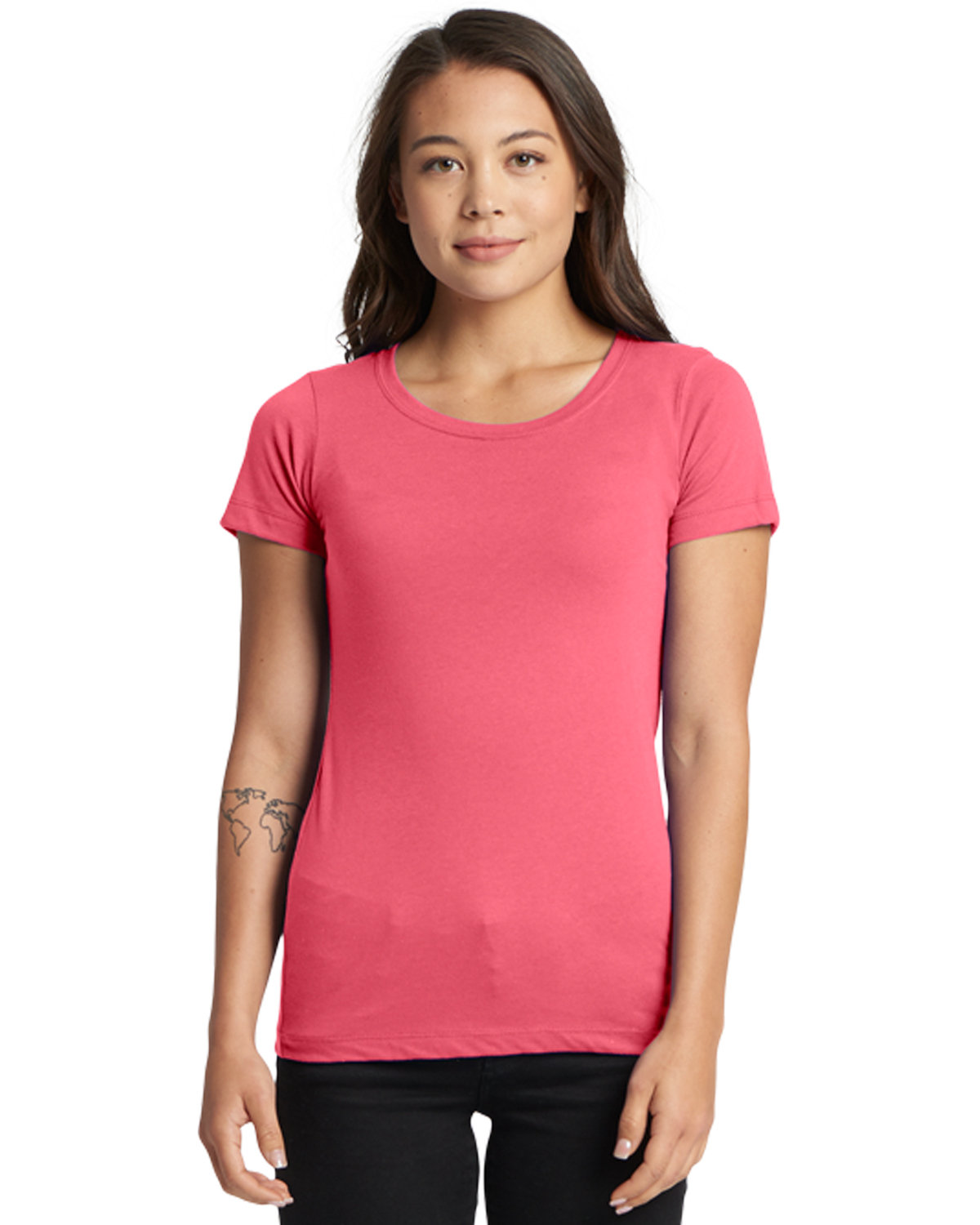 Next Level - Ladies' Ideal T-shirt-Kelly green-XS