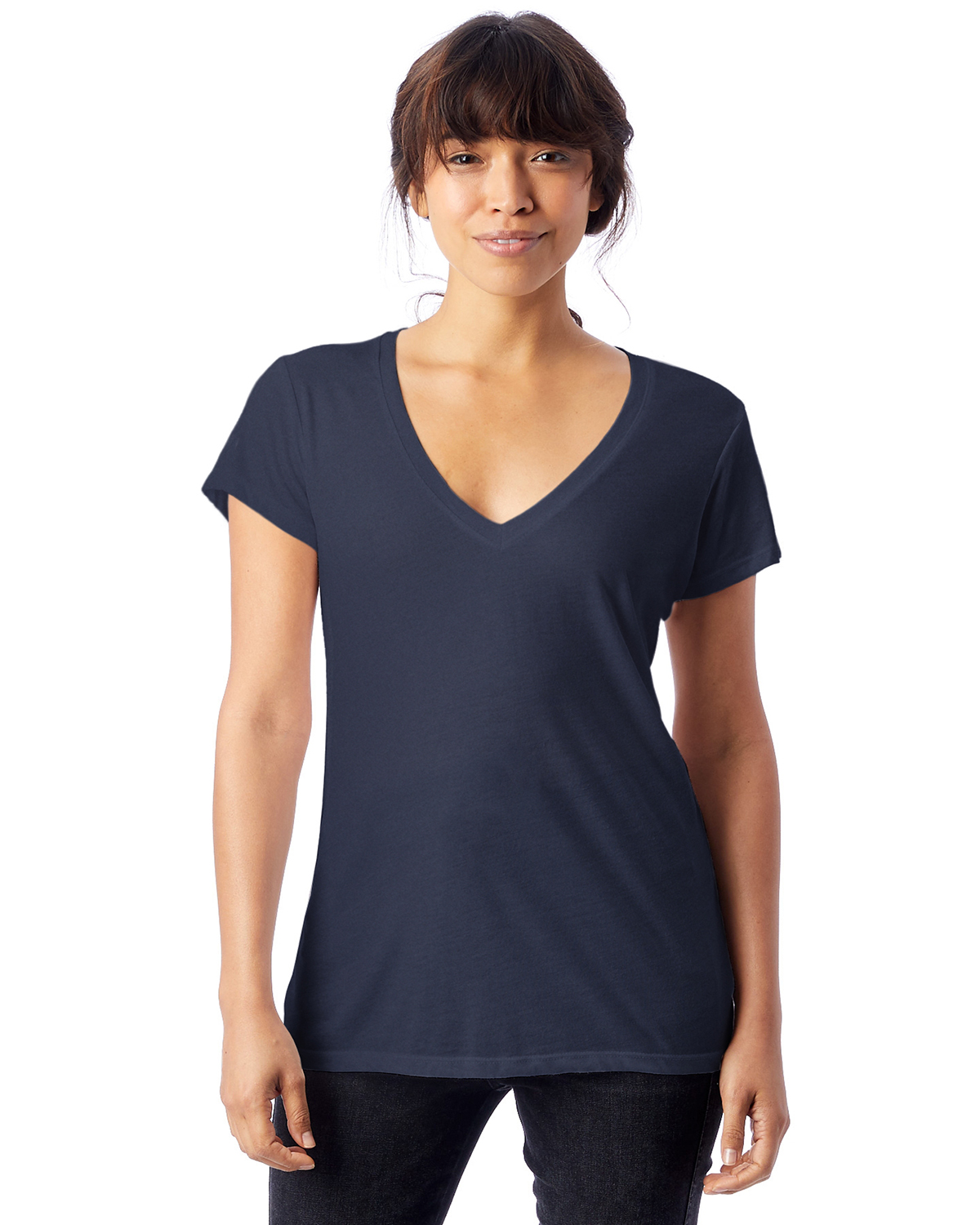 Alternative 2894B2 | Ladies' Slinky-Jersey V-Neck T-Shirt | ShirtSpace