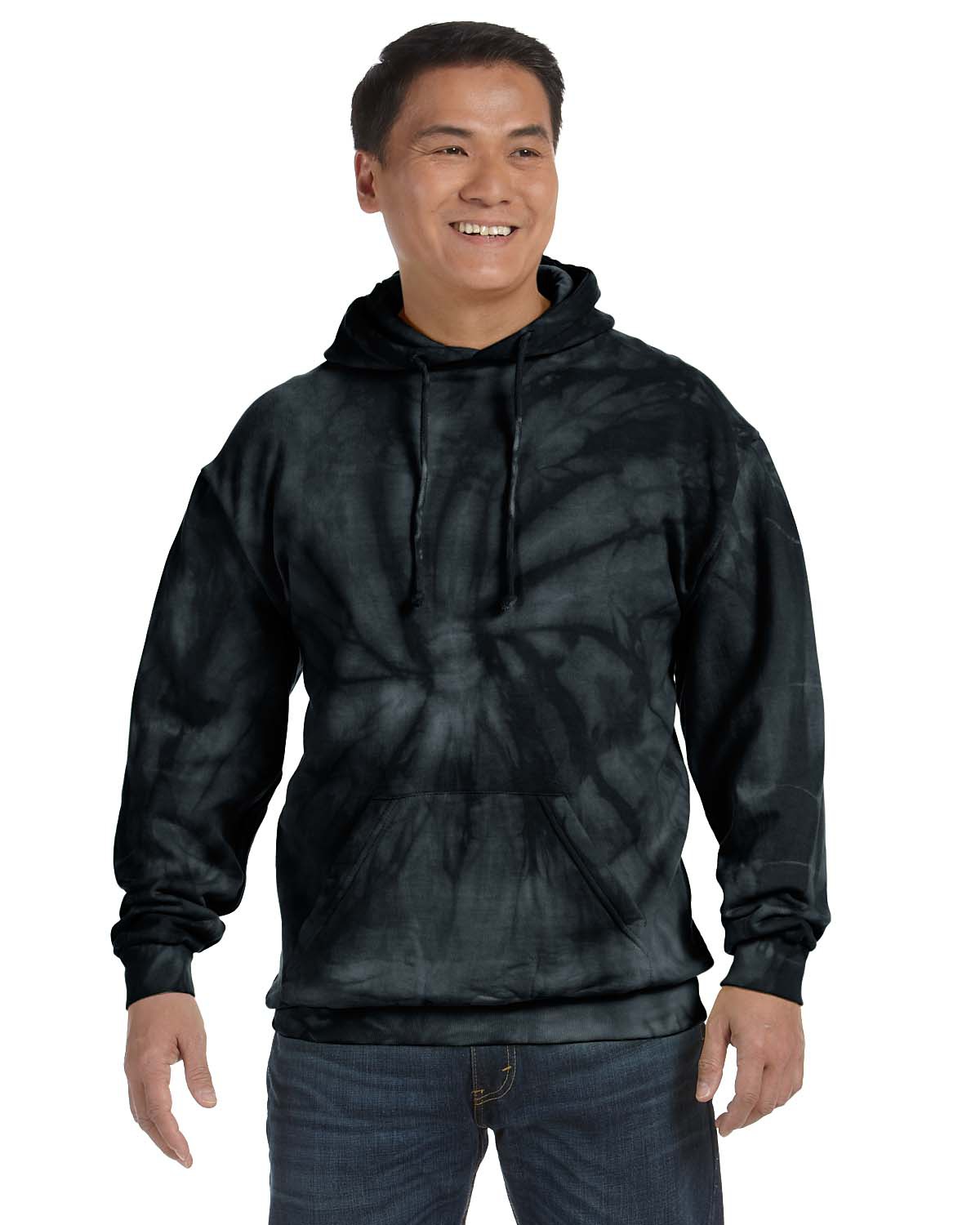 Tie-Dye CD877 | Adult 8.5 Tie-Dyed Pullover Hood ShirtSpace