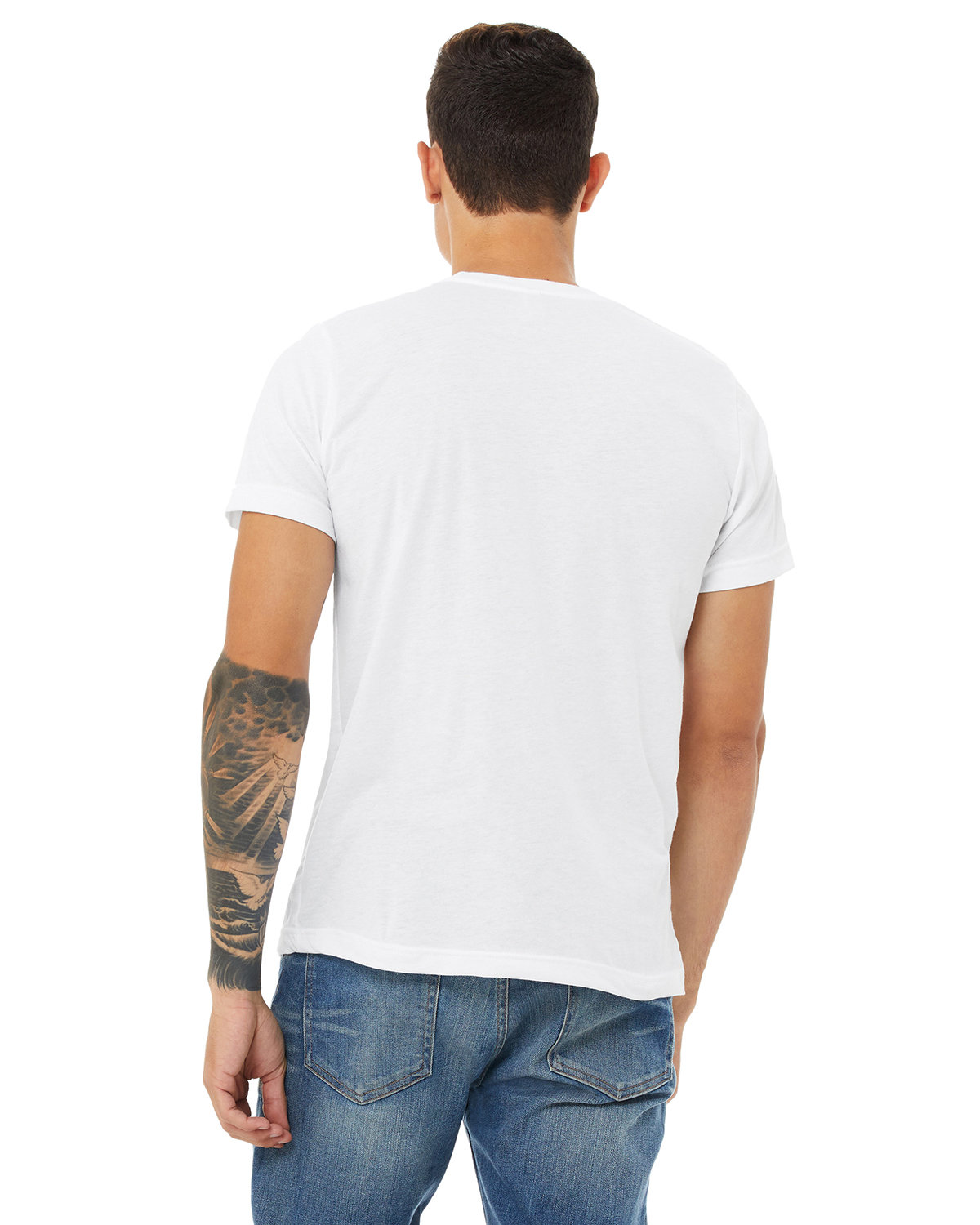 Bella + Canvas 3650 | Unisex Poly-Cotton Short Sleeve T-Shirt | ShirtSpace