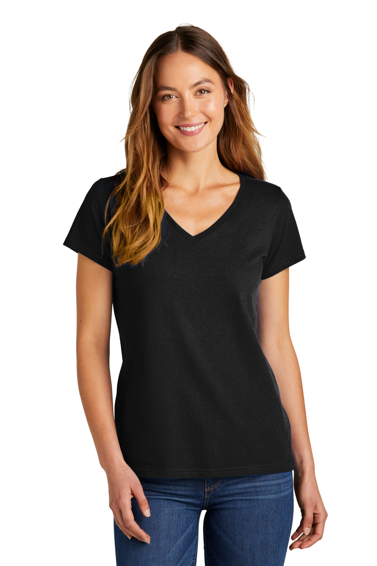 District DT5002 | Women's The Concert Tee ® V-Neck | ShirtSpace