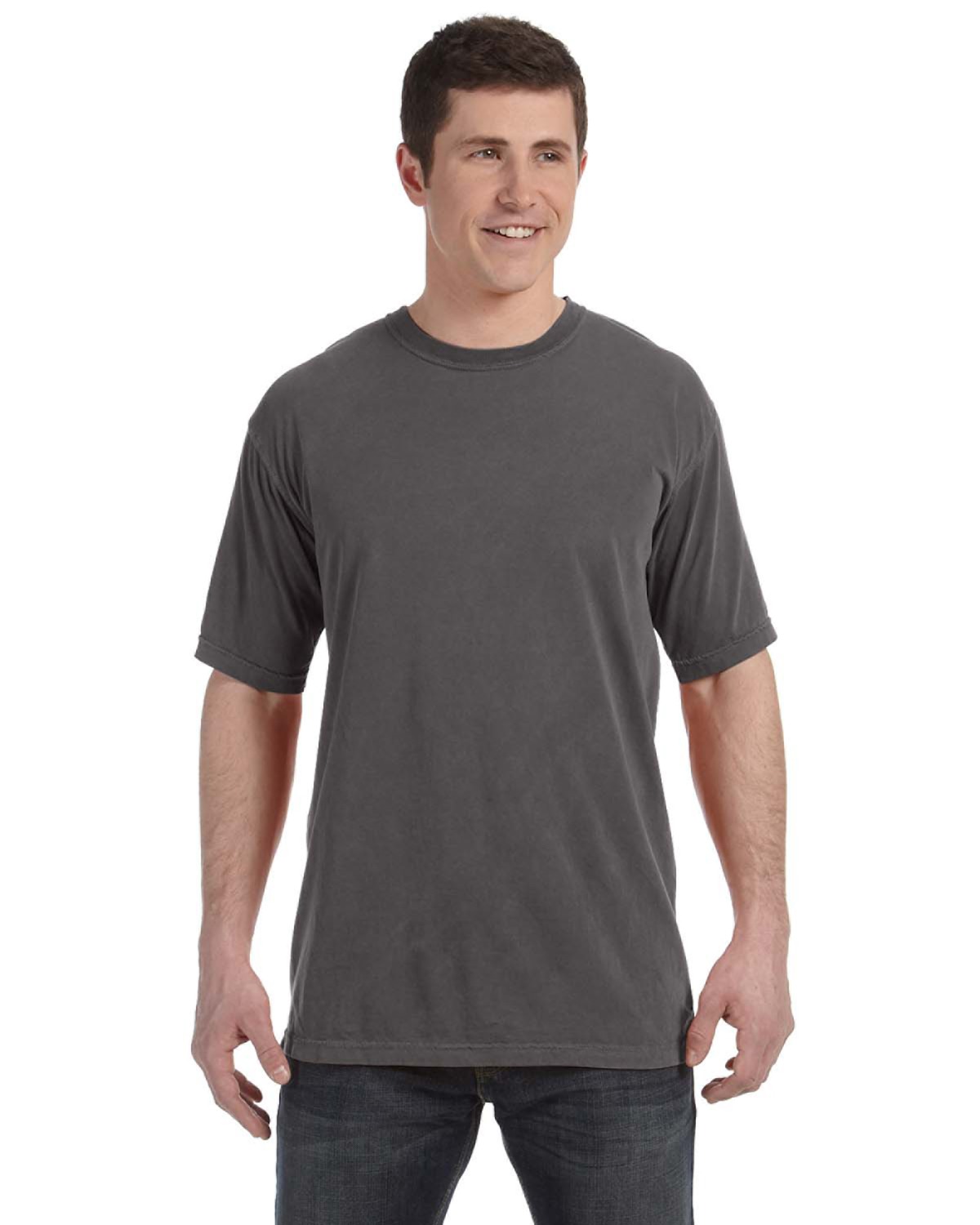 Comfort Colors C4017 Adult Midweight RS T-Shirt - Pepper - S