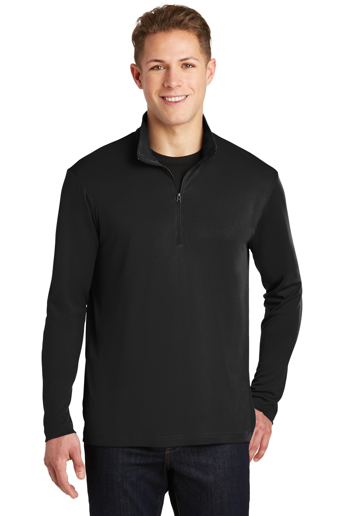 Sport Tek ST357 PosiCharge Competitor 1 4 Zip Pullover