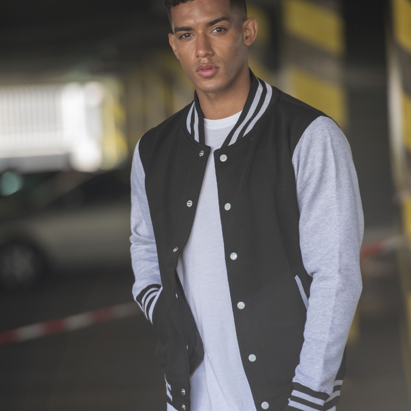 Just Hoods By AWDis JHA043 | Men's 80/20 Heavyweight Letterman