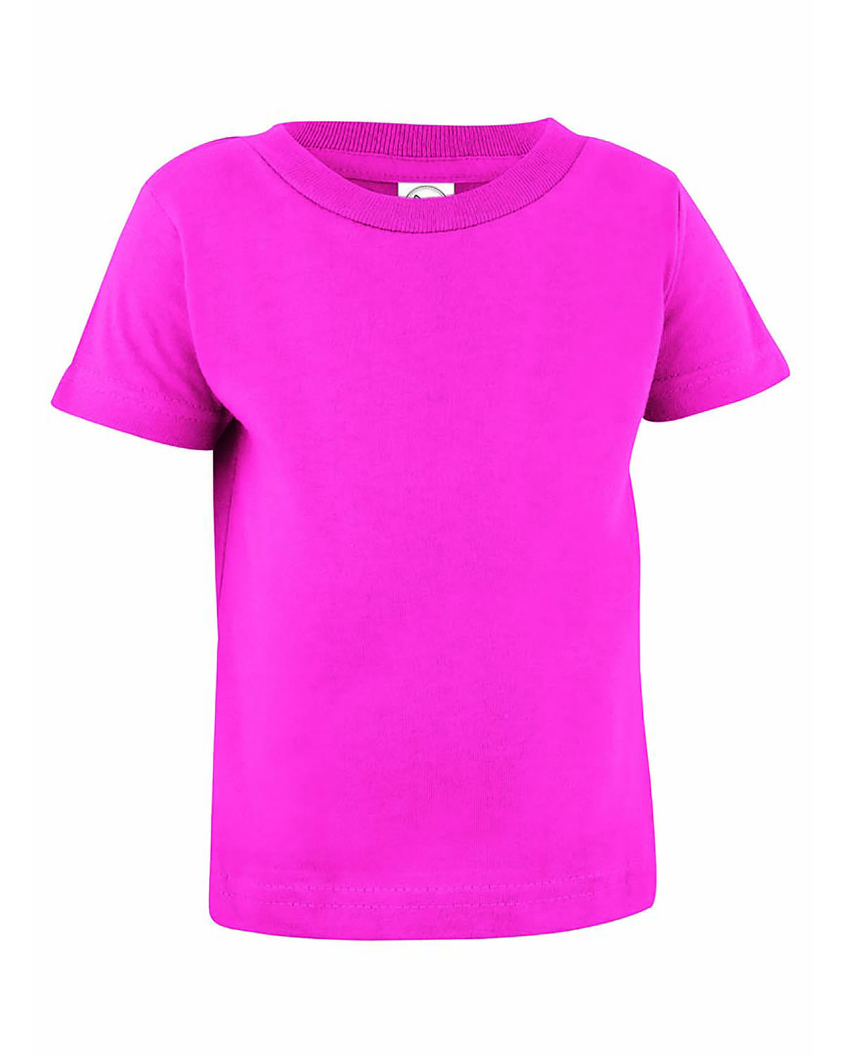 Rabbit Skins 3401 Infant Cotton Jersey T-Shirt–Hot Pink (6MOS)