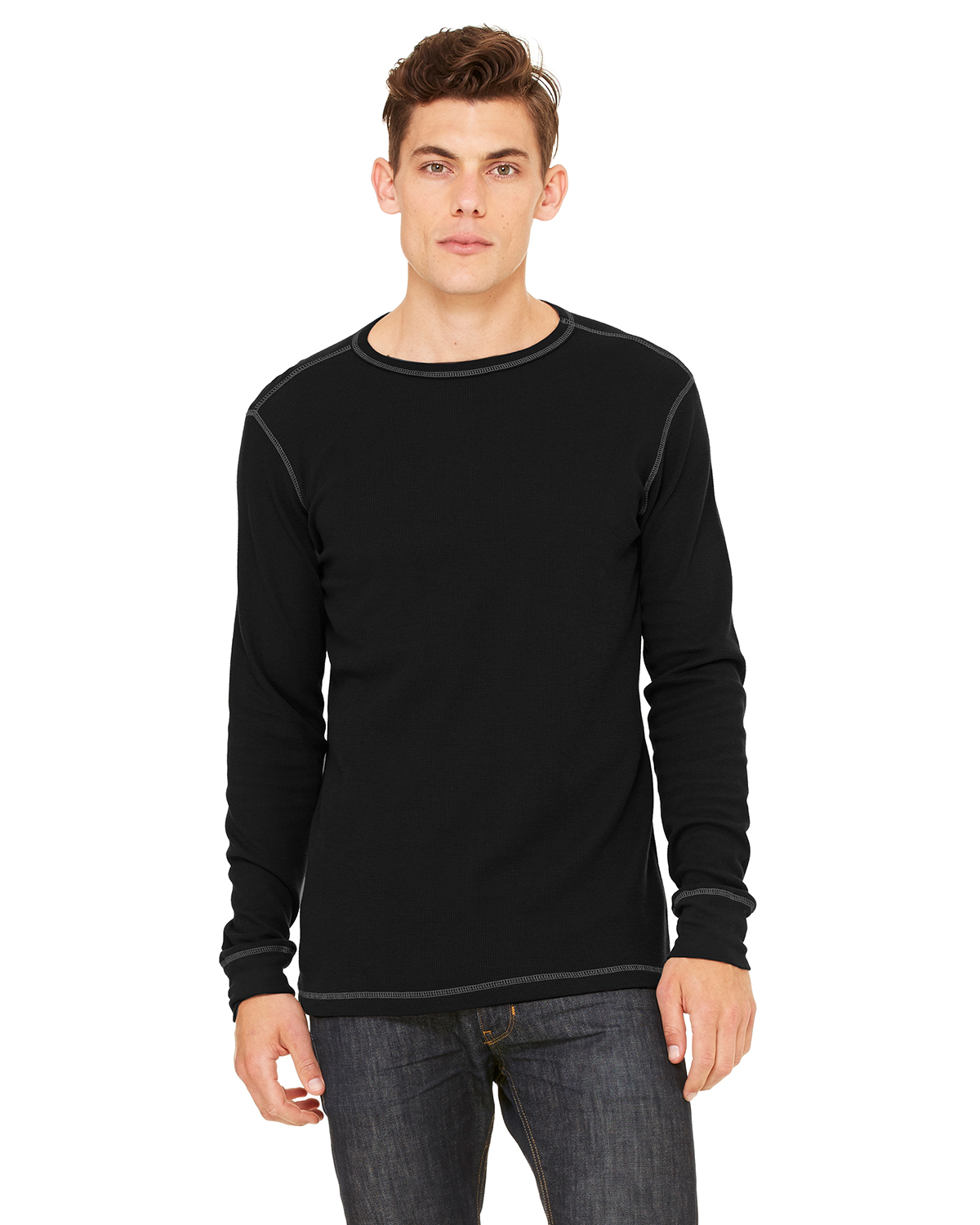 Bella + Canvas 3500 | Men's Thermal Long-Sleeve T-Shirt | ShirtSpace
