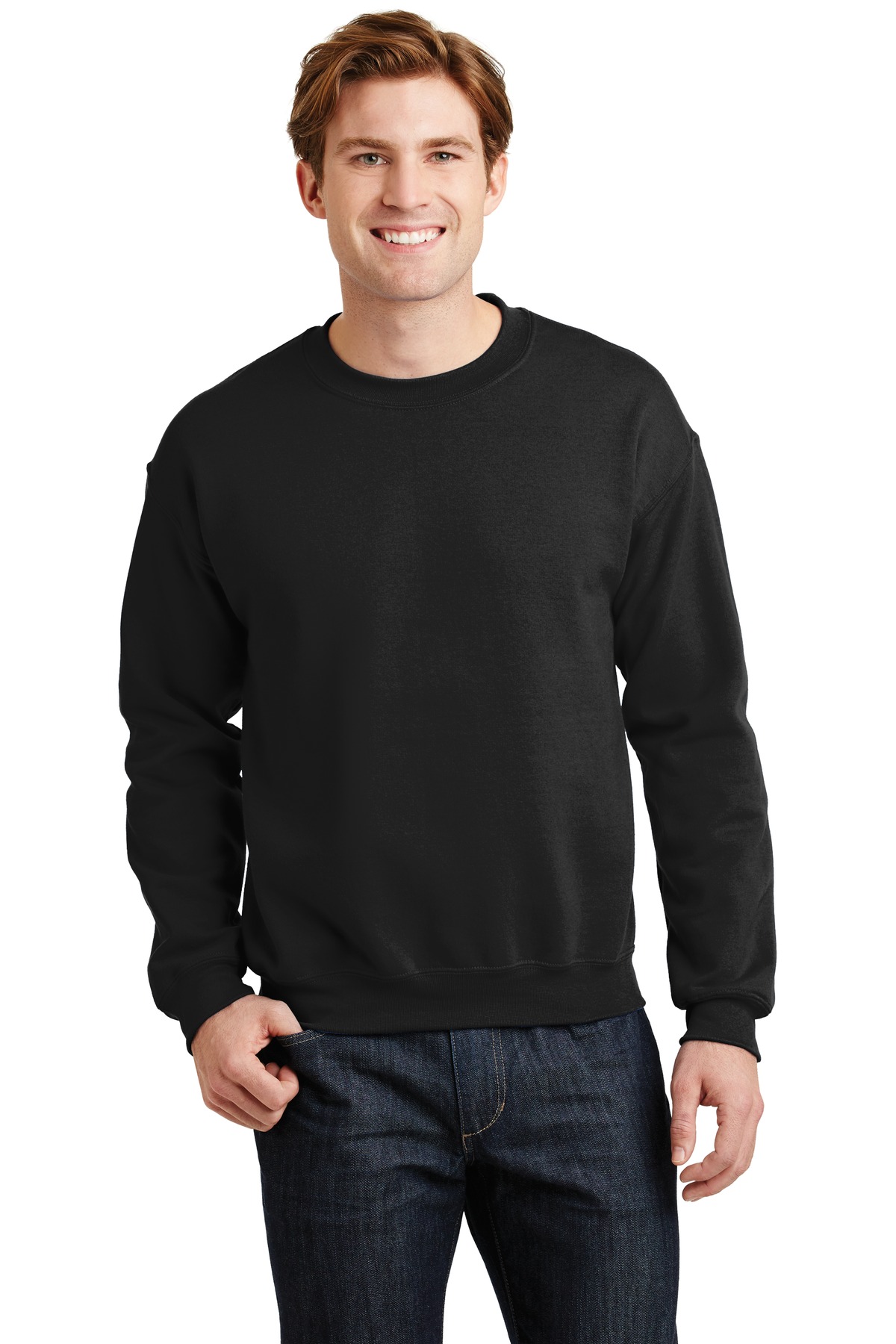 Gildan on sale crew sweatshirt