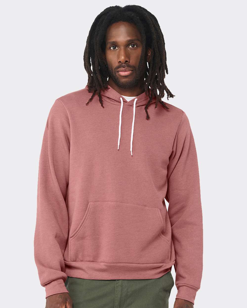 Pink shop fleece pullover