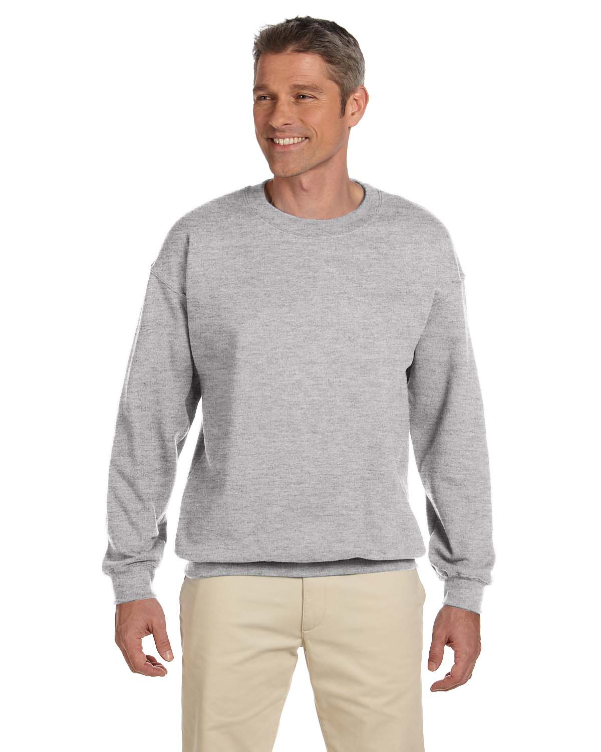 Hanes Men's Ultimate Cotton Heavyweight Crewneck Sweatshirt at  Men’s  Clothing store