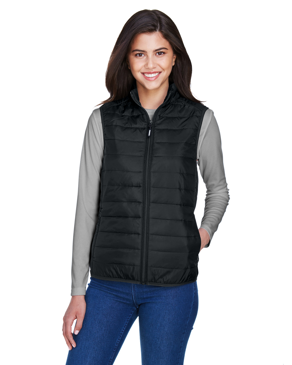 Core 365 CE702W, Ladies' Prevail Packable Puffer Vest