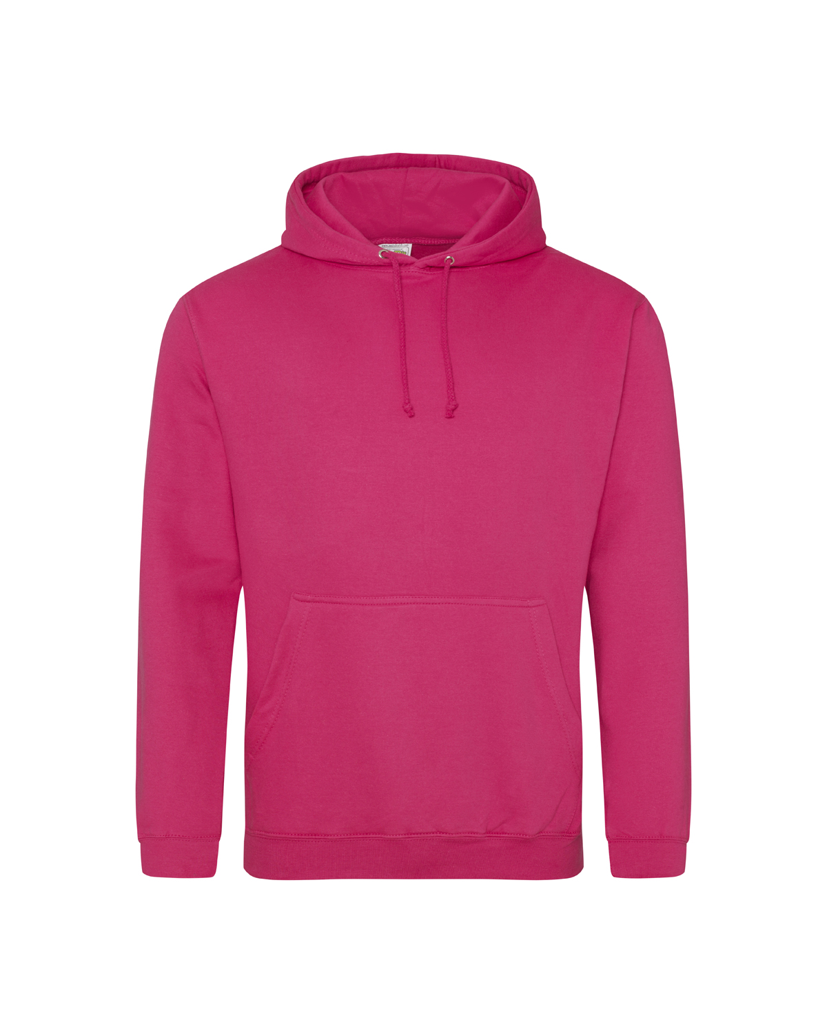 Just Hoods JHA001 College Hoodie - Red Hot Chilli