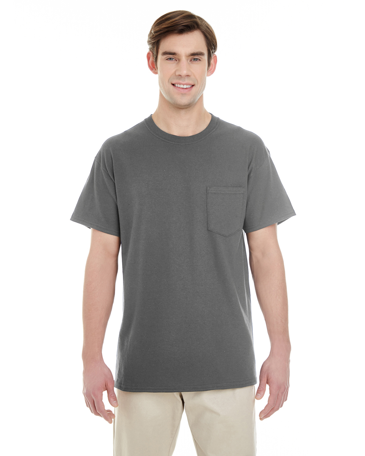 Gildan G530 | Heavy Cotton ™ 100% Cotton Pocket T-Shirt | ShirtSpace