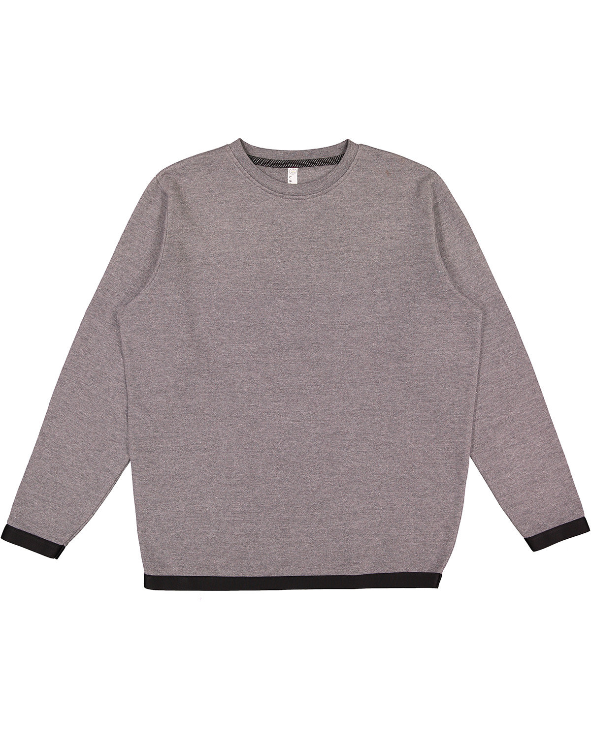 LAT L6789, Adult Statement Fleece Crew Sweatshirt