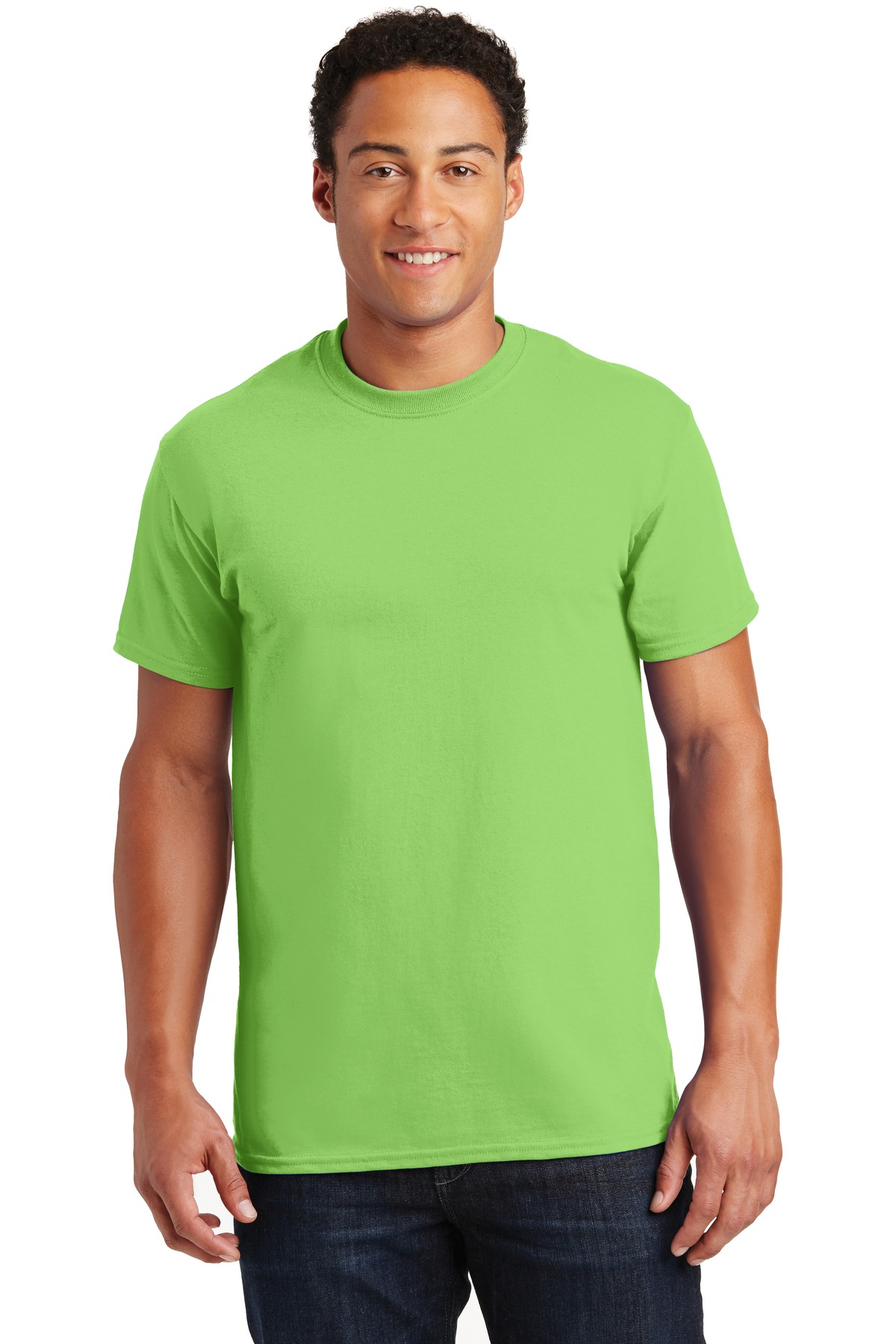 Gildan G200 Adult Ultra Cotton T-Shirt - Lime - M