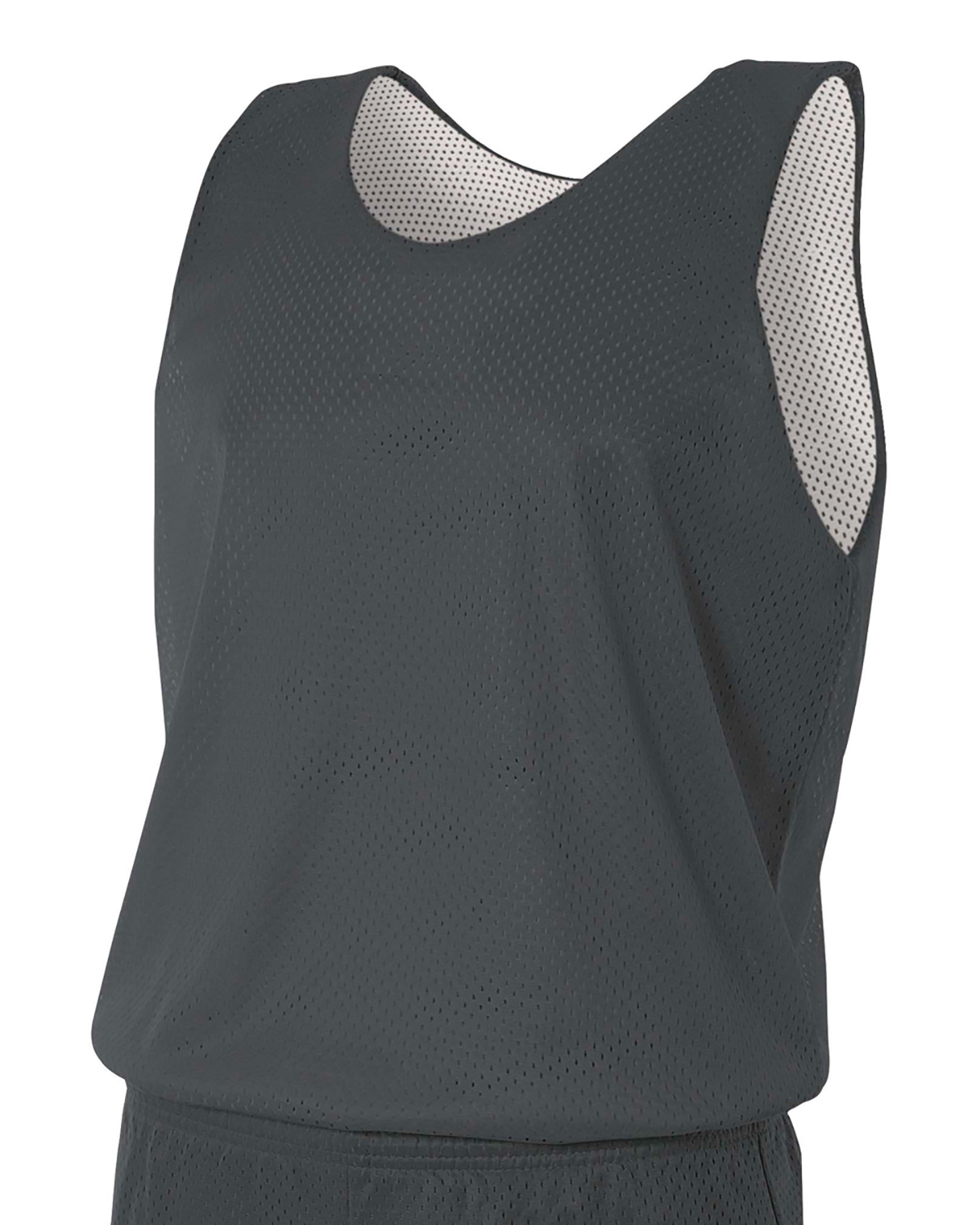 BLACK & WHITE MESH TANKTOP