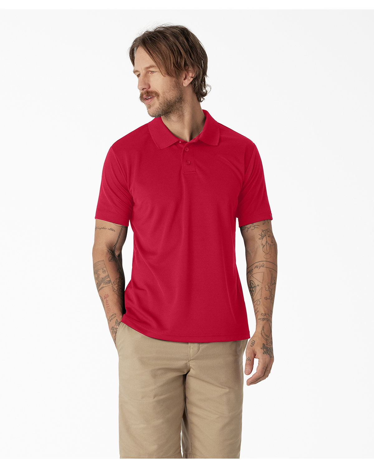 Dickies WS247F Men's Short Sleeve Polo Shirt