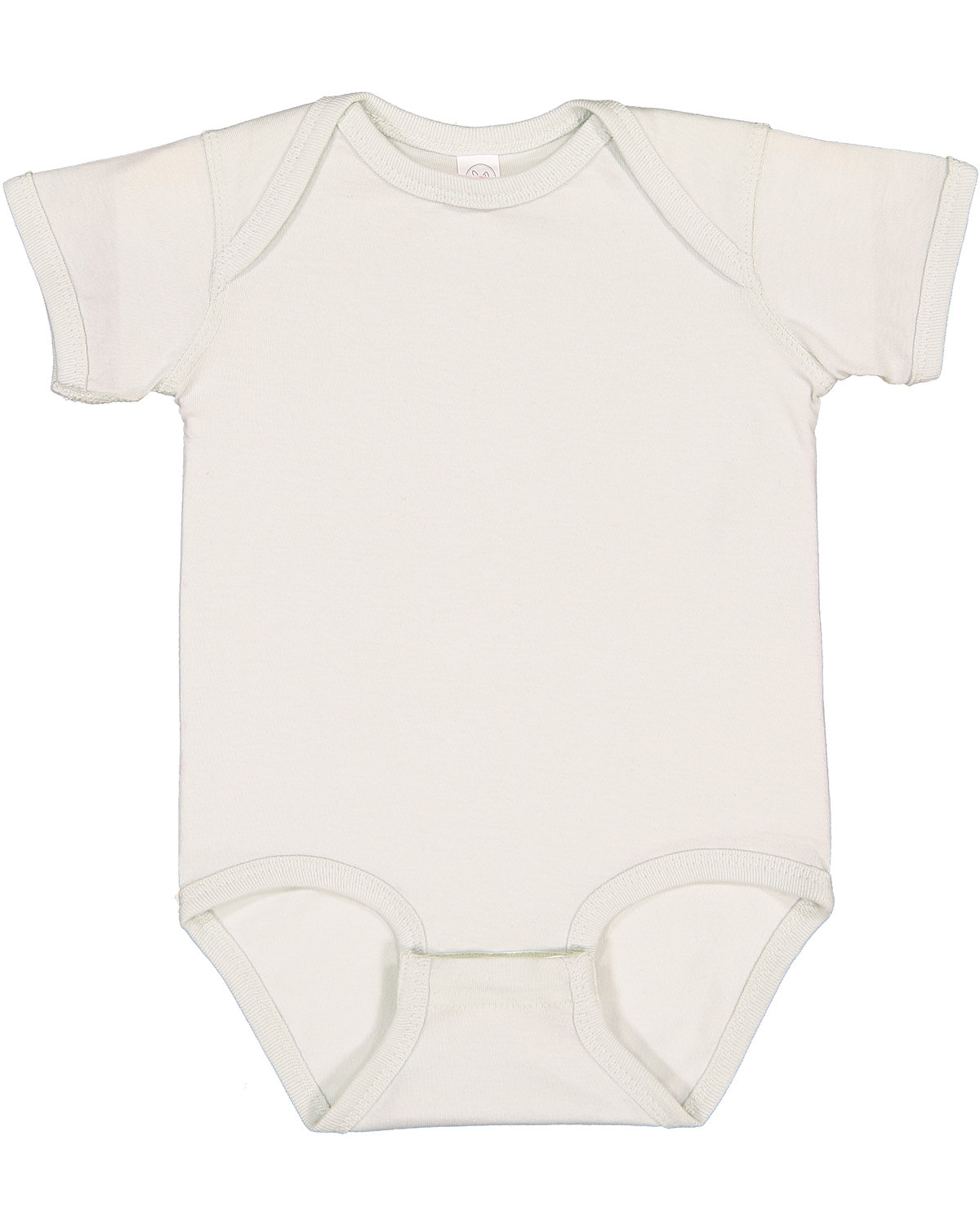 Rabbit Skins 4424 - Infant Fine Jersey Bodysuit - White - NB
