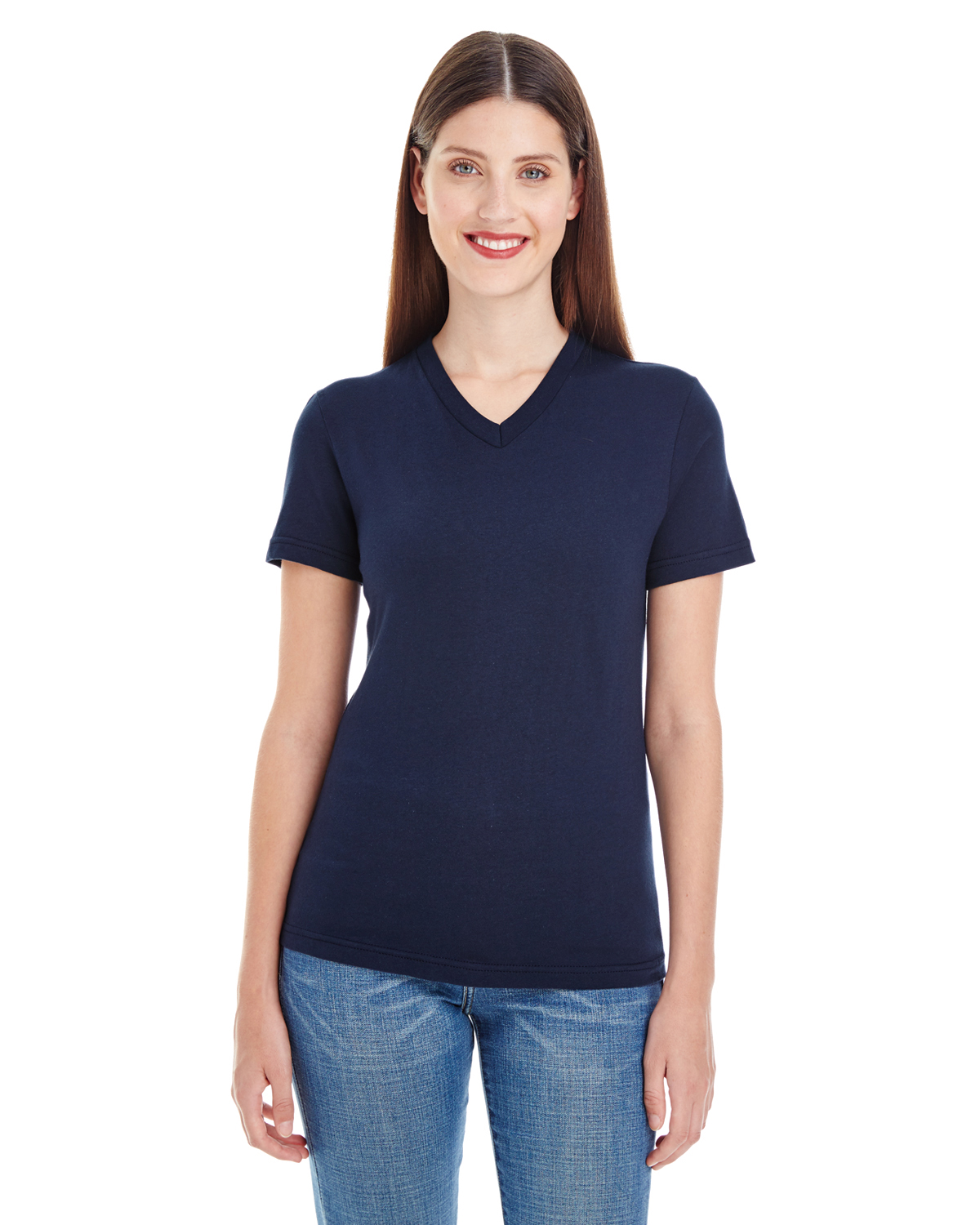 american apparel v neck womens