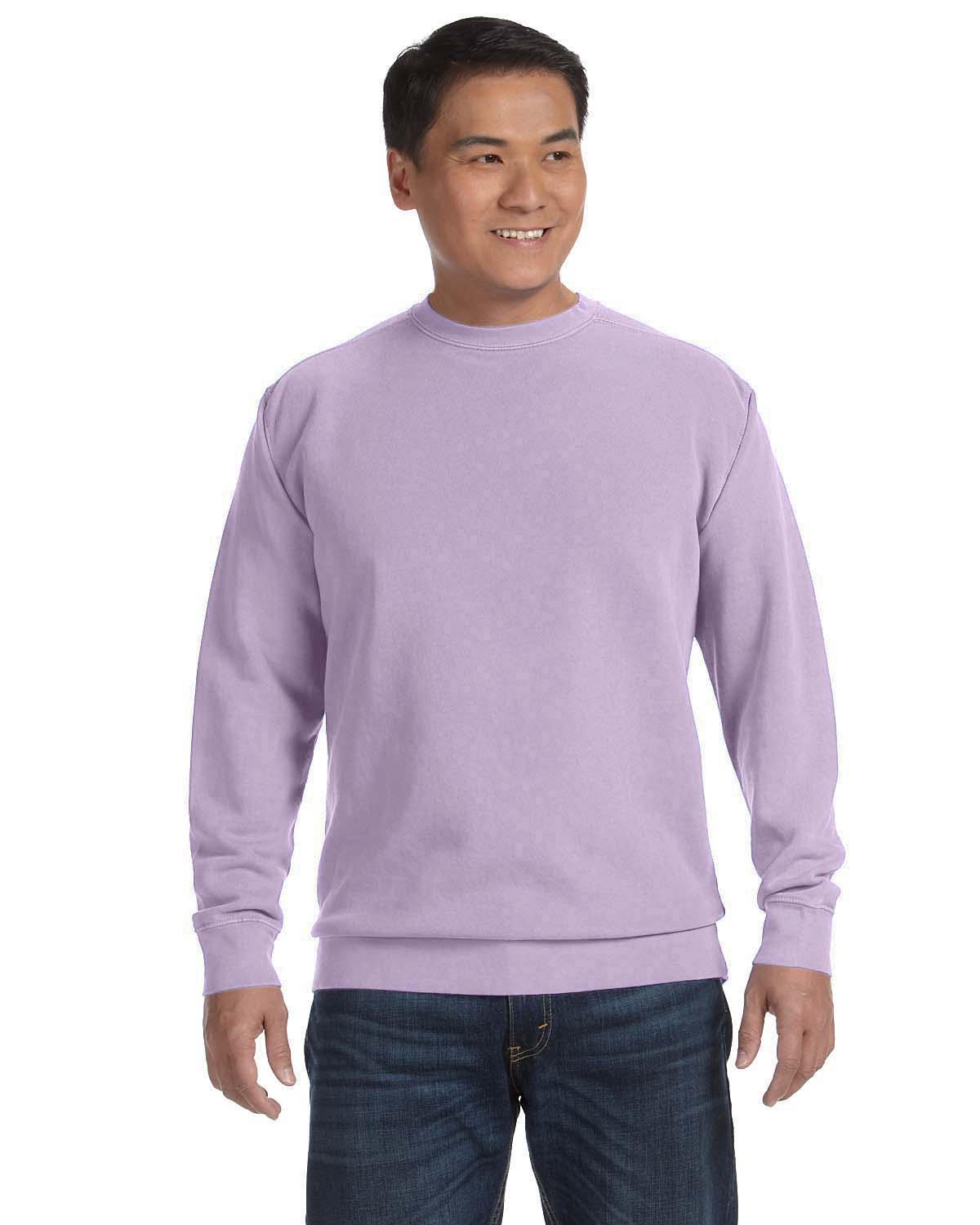 Comfort Colors 1566 Adult Crewneck Sweatshirt–Orchid (3XL)