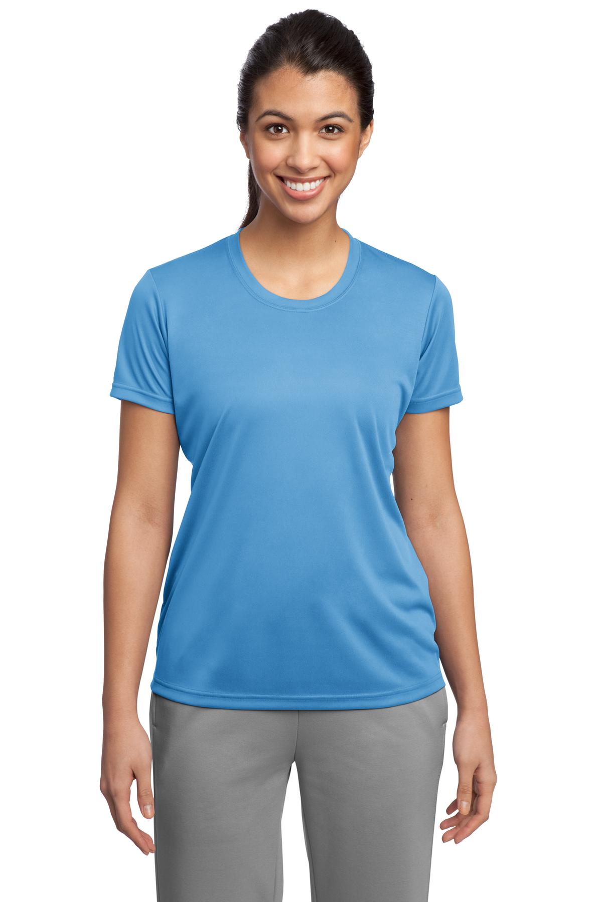 : LST411 Sport-Tek Ladies PosiCharge Draft Crop T-Shirt